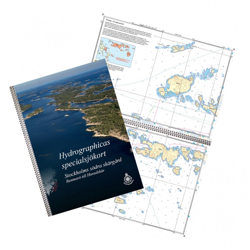 Stockholms södra skärgård - Runmarö till Huvudskär Hydrographica